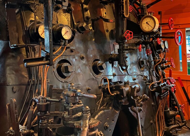 Steam locomotive - National Railway Museum - York - England